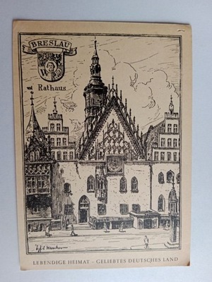 WROCŁAW BRESLAU LEBENDIGE HEIMAT 15863 X