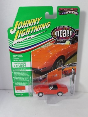 Johnny Lightning 1:64 Corvette ZL1 1969 orange