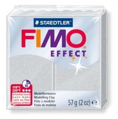 MODELINA FIMO EFFECT METALICZNA kolor -81 silver