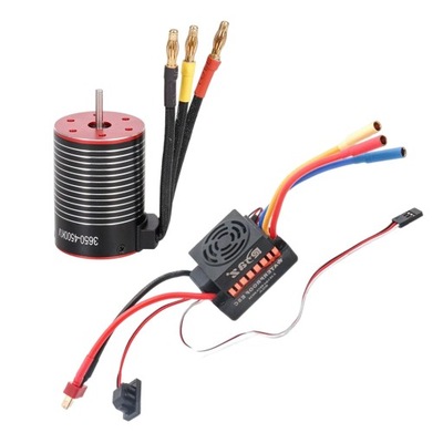 Silnik bezszczotkowy 3650 z 4 biegunami 60A ESC 45