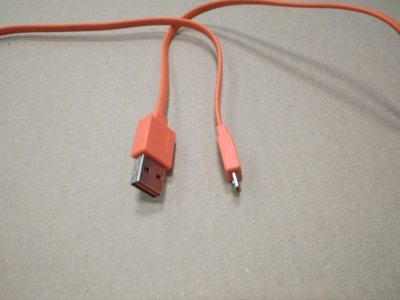 Kabel micro usb pomarańczowy średni 1m JBL