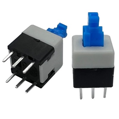 mikro switch przycisk 8x8 mm 6 pin ON - OFF WL