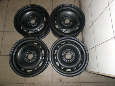 LLANTAS ACERO SKODA FABIA I VW POLO 3 IV SEAT IBIZA 5X100 6JX14H2 ET43  