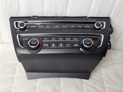 Панель управление переключатель кондиционера обдув радио kia optima iv фото №1