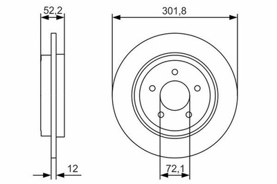 DISC BRAKE 0 986 479 A53  