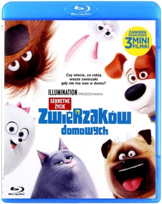 SEKRETNE ŻYCIE ZWIERZAKÓW DOMOWYCH [BLU-RAY]