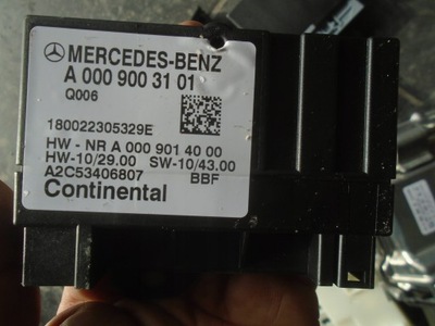 Mercedes w166 модуль насоса пального блок керування legal оригінал фото №1