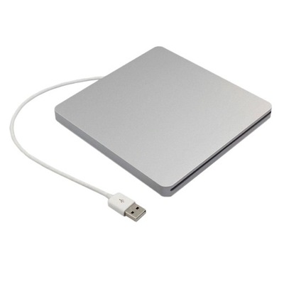 Srebrna optyczna zewnętrzna pamięć USB 3.0 DL DVD RW CD