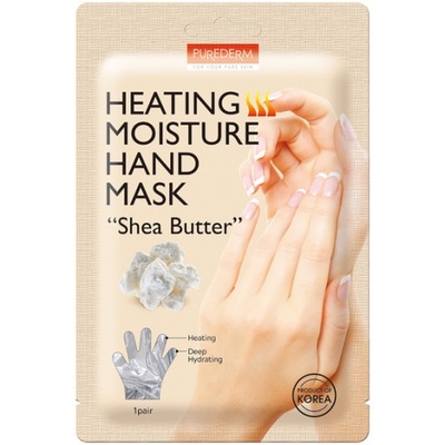 PUREDERM - Heating Moisture Hand Mask Shea Butter