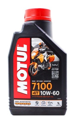 ALYVA : VARIKLIŲ 4T 4T MOTUL 7100 SAE 10W60 1L SN JASO MA-2 SYNTETYCZNY 