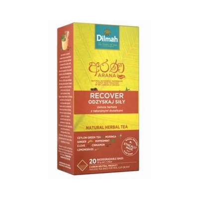 Herbata zielona Dilmah Recover/ODZYSKAJ SIŁY 20t