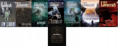 Necronomicon + Zew Cthulhu Lovecraft pakiet 7 ks.
