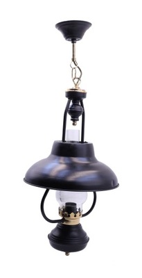 ZWIS żyrandol jak lampa naftowa LOFT