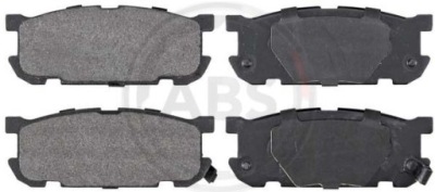 Гальмівні колодки гальмівні mazda mx-5 ii 1.6 1.8 98-05 задня фото №1