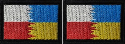 FLAGI na rzep SOLIDARNI Z UKRAINĄ flaga Ukrainy x2