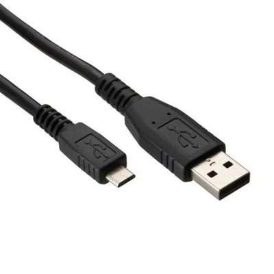 USB kabel (2.0), USB A M - 3m, czarny