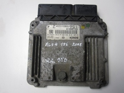 Бортовой компьютер блок управления alfa romeo 156 fl 2.4jtd 05r фото №1