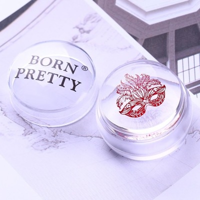 Born Pretty przezroczysty stempel do paznokci