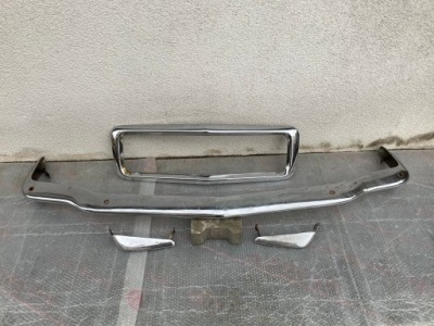 Бампер передній решітка радіатора хром ford mustang 1964-1968 фото №1
