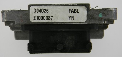 FABL 8973743620 21000087 OPEL БЛОК УПРАВЛЕНИЯ ДВИГАТЕЛЯ