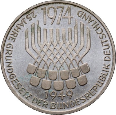 Niemcy, RFN, 5 marek 1974 F, Konstytucja, st.1-