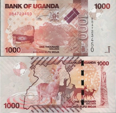 Uganda 2010 - 1000 shillings - Pick 49 UNC