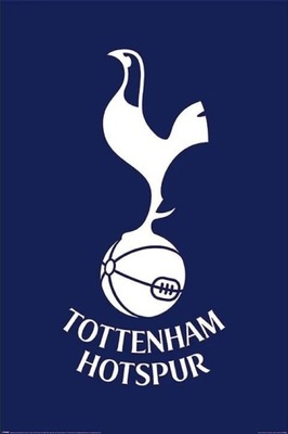 TOTTENHAM HOTSPUR F.C. CLUB CREST plakat 61x91cm