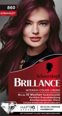 Schwarzkopf Brillance farba ultraviolet nr 860