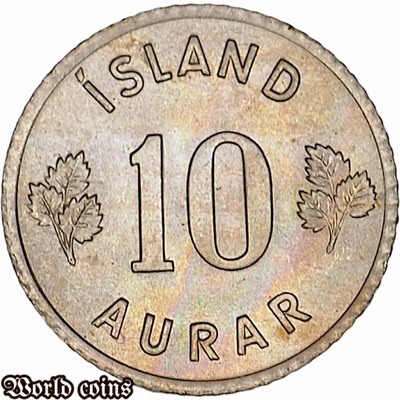 10 AURAR 1969 ISLANDIA