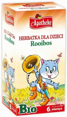 Apotheke BIO Herbata dla dzieci Rooibos 20 x 1,5g