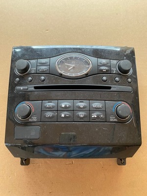 Infiniti qx70 fx панель кондиціонера радіо приладова панель фото №1