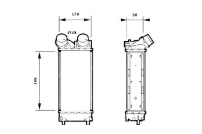 Nrf інтеркулер citroen c4 1,6hdi фото №1