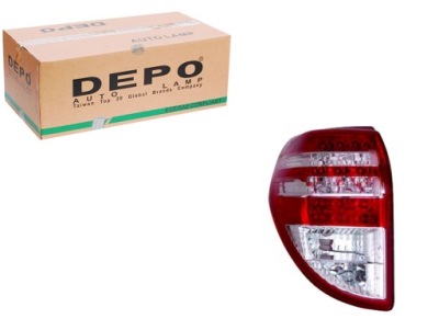 Лампа часть наружная led toyota rav4 iii 04.10 фото №1