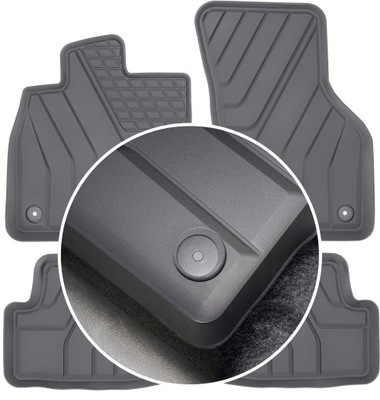 КОВРИКИ АВТОМОБИЛЬНЫЙ AUDI A3 III SEAT LEON III 3 IV 4 VW GOLF VII 7 VIII 8