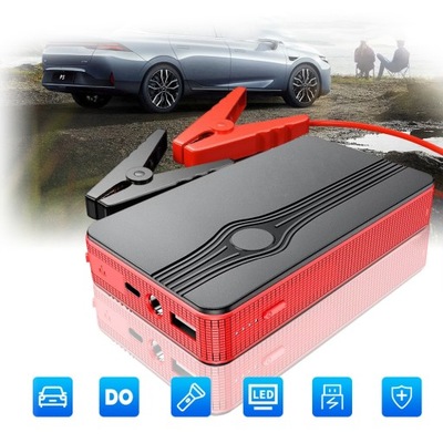 JUMP STARTER START ENGINE POWERBANK CABLES USB 10000 MAH  