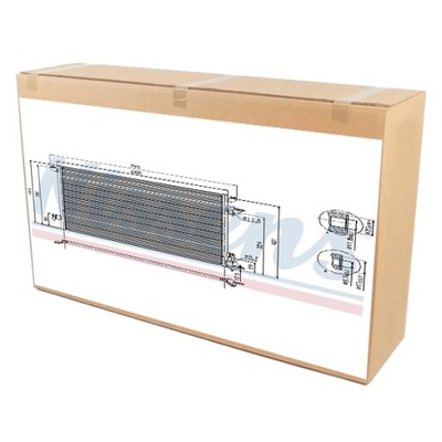 Nissens 94598 конденсатор, кондиционер фото №1