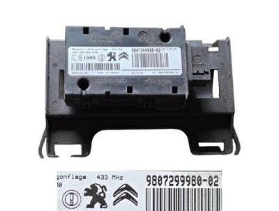 Модуль датчик давления шин peugeot citroen 9807299980 фото №1