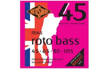 ROTOSOUND RB45 struny do gitary basowej 45-105