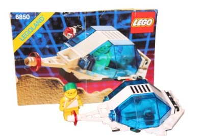 LEGO LEGOLAND SPACE CLASSIC 6850 INSTRUKCJA ZESTAW UNIKAT
