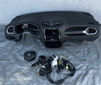 Jeep renegade lift консоль подушки безпеки ремені подушка безпеки комплект демонтаж 2018- фото №1