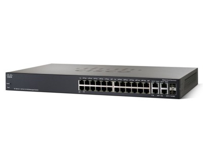 Switch CISCO SF300-24 SRW224G4-K9 V01 24x10/100 2xGIGA 2xSFP Layer3