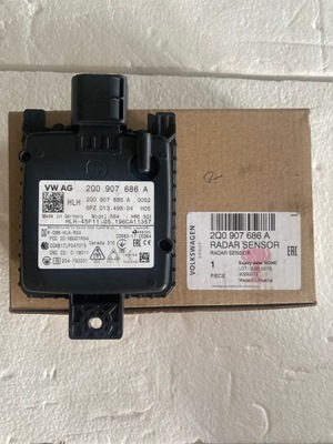 Радар датчик vw audi 2q0907686a фото №1