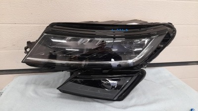 Лампа передняя левая skoda kodiaq 566 full led фото №1