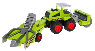 Traktor Z Przyczepą Walec Rolniczy Dla Dzieci 1:55