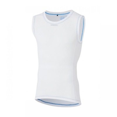 Koszulka rowerowa Shimano Sleeveless Mesh | WHITE-