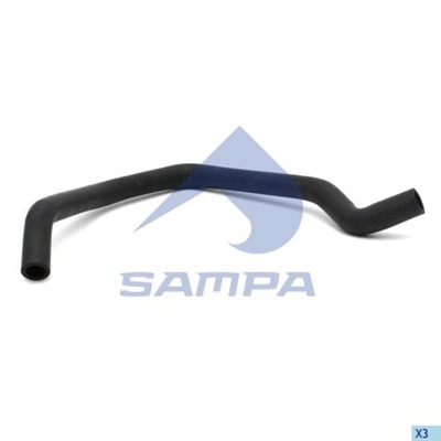 Sampa 205.452 шланг гнучкий радіатора фото №1