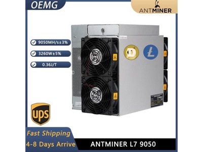 NOWY Bitmain Antminer L7 9050M Doge Coin i Litecoin LTC Coin Asic Miner