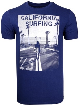 KOSZULKA MĘSKA T-SHIRT CALIFORNIA T1171 r. XXL