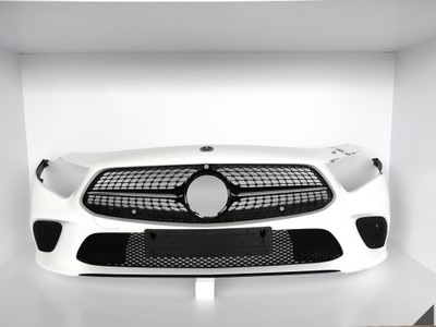 MERCEDES CLS C257 X257 17- BASIC/ZWYKLY ZDERZAK+GRILL+SLIZG FRONT *6XPDC*  