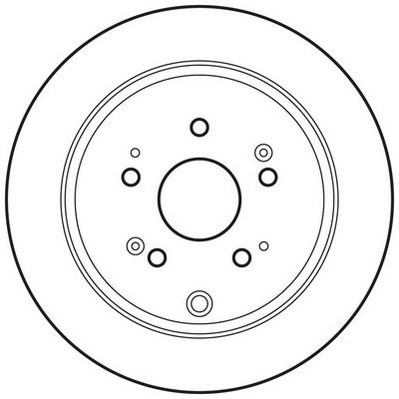 Гальмівні диски гальмівні задня jurid 562795jc фото №1